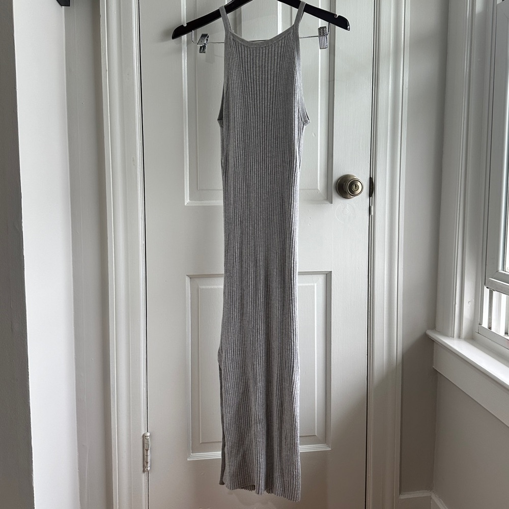 Naked Cashmere ribbed sweater midi dress